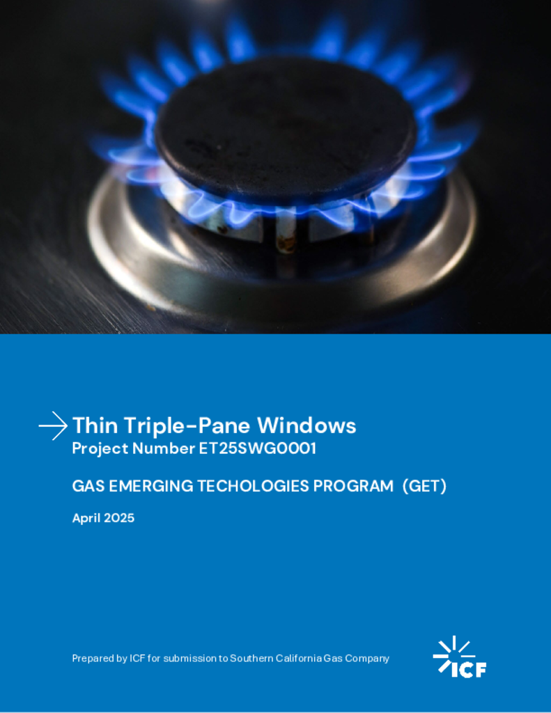 Final report for ET25SGW0001