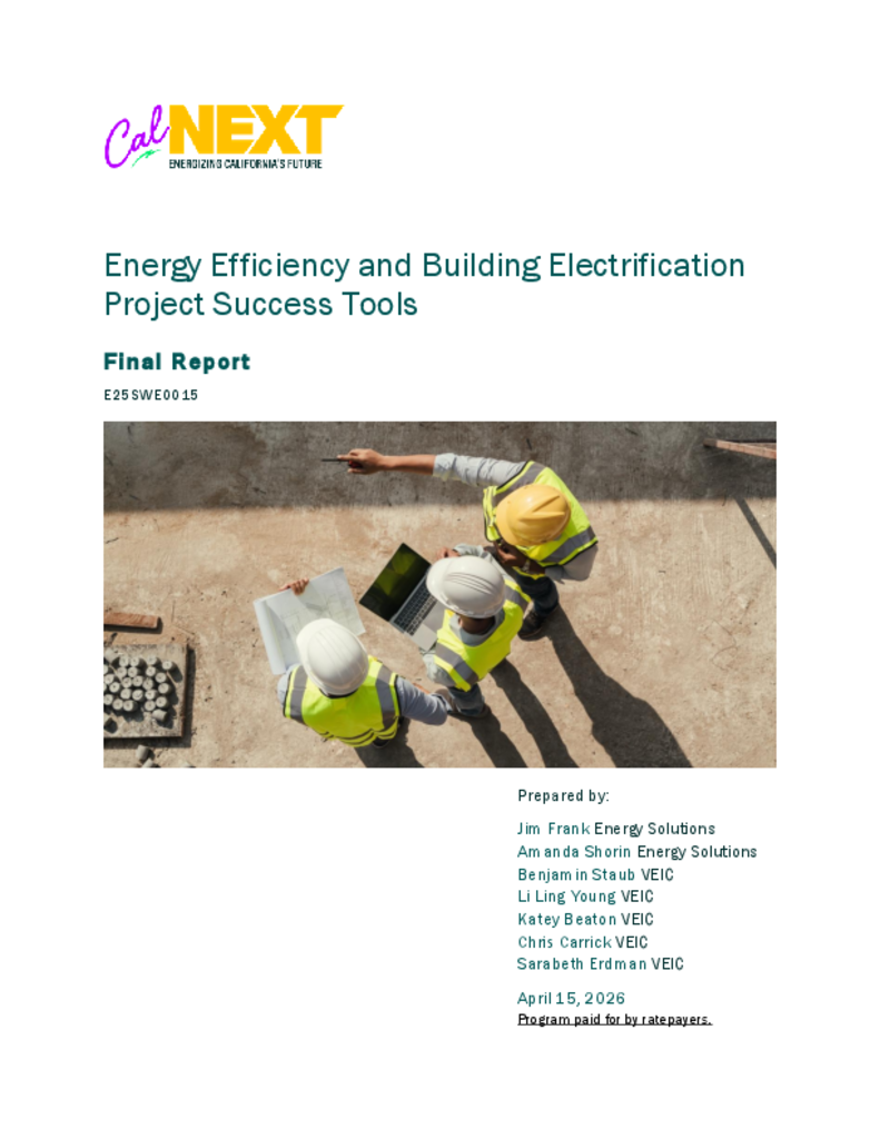 EE BE Success Tools Final Report